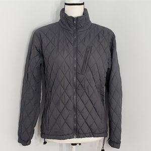 COLUMBIA women core gray zip up jacket size S